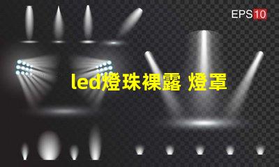 led燈珠裸露 燈罩